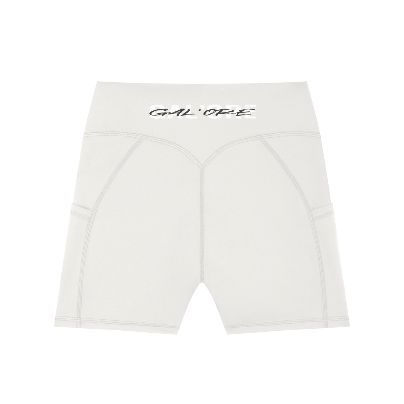 GAL’ORE CO. High-Waisted Pocket Biker Shorts