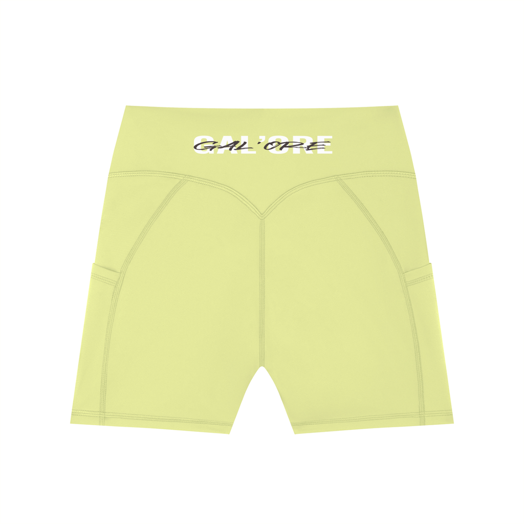 GAL’ORE CO. High-Waisted Pocket Biker Shorts