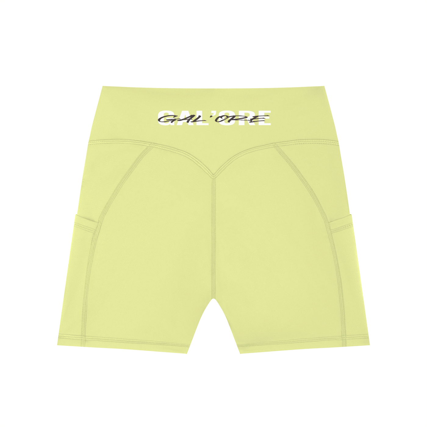 GAL’ORE CO. High-Waisted Pocket Biker Shorts
