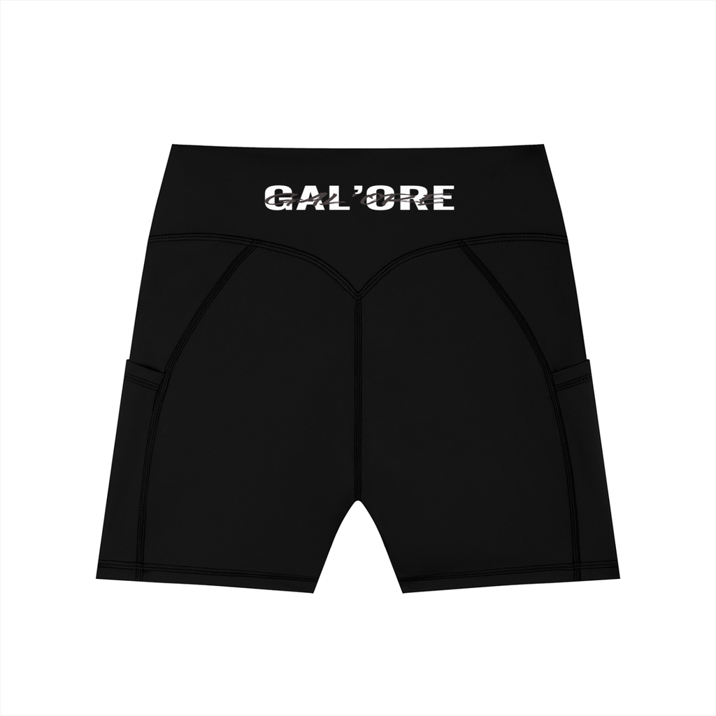 GAL’ORE CO. High-Waisted Pocket Biker Shorts